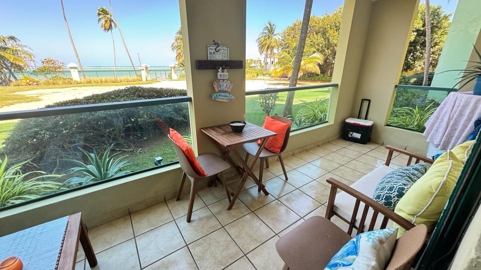Ocean View Porch Area