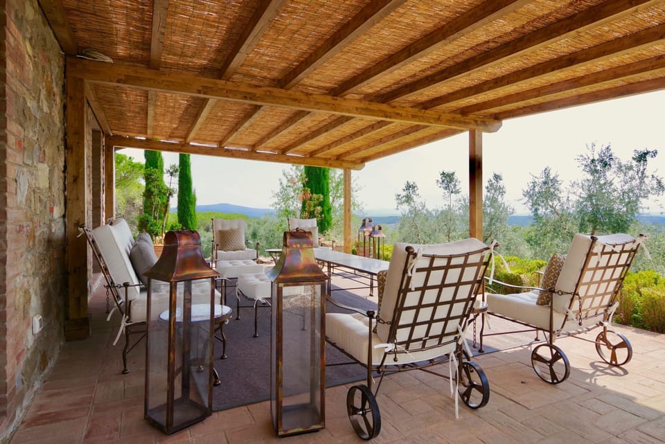Camparone The 'Outdoor' Living Room & View