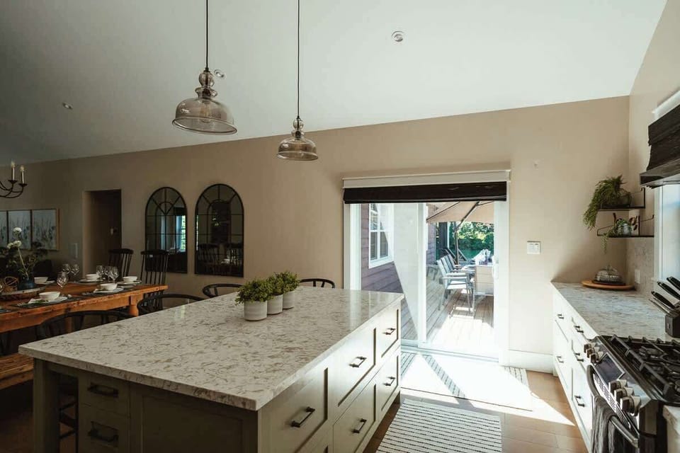 Fully-equipped kitchen where you can comfortably cook your family's favorite meals.