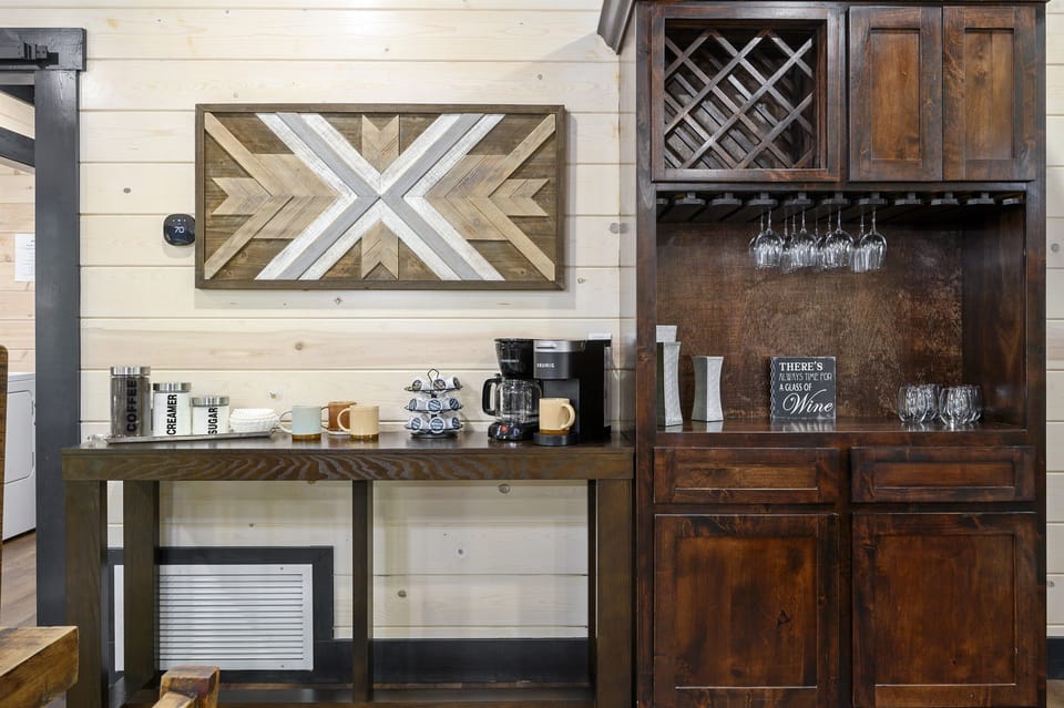 Have great conversations with your family and friends while sipping on the coffee.