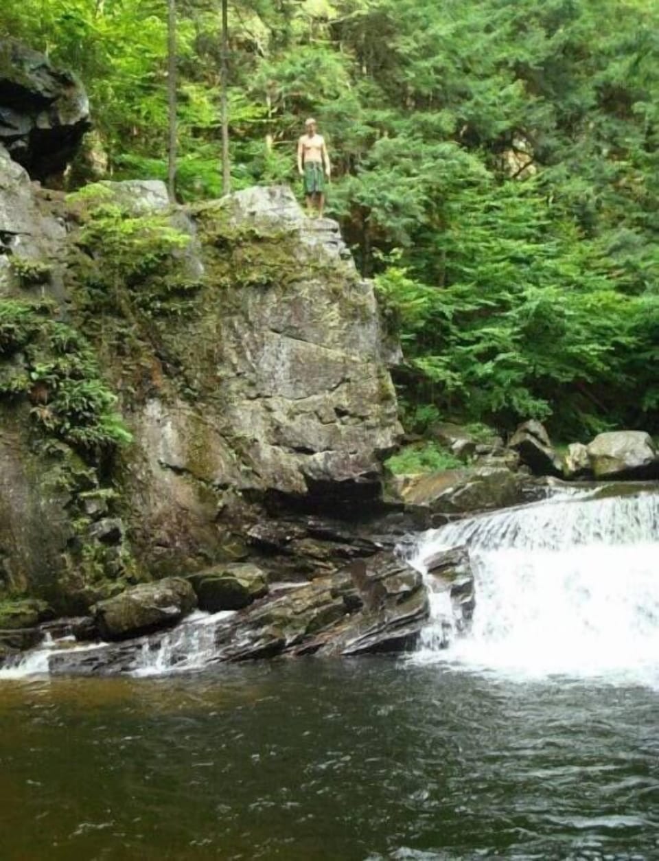 The Gorge in Hyde Park. A beautiful place to swim.