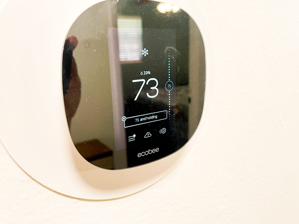Ecobee thermostat is easy to use!