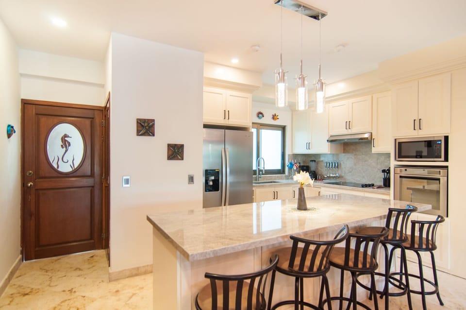 Newly remodeled kitchen with new stainless steel appliances