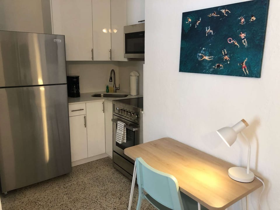 Kitchen area and work desk