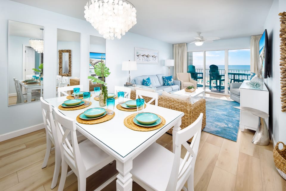 Dining Area - 
Gulf Dunes 408 Fort Walton Beach Okaloosa Island Vacation Rentals