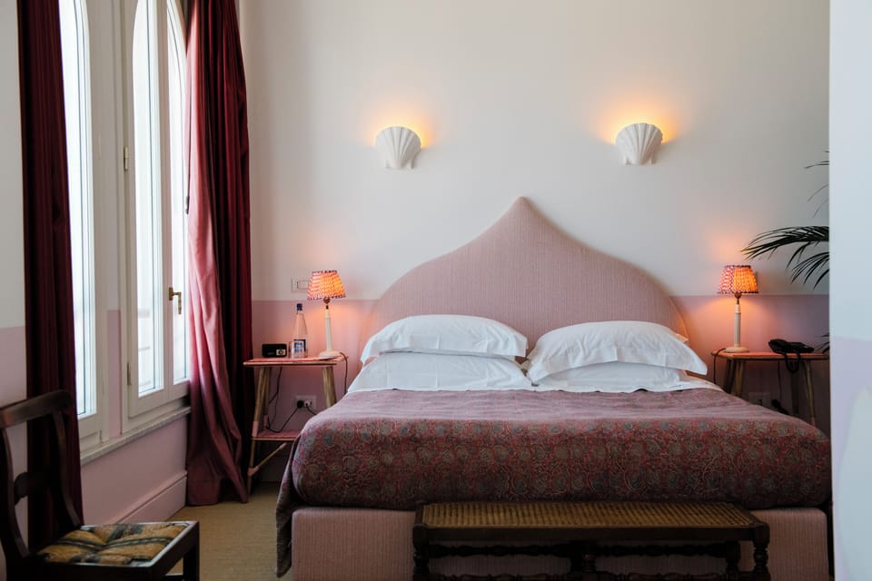 Premium bedding, down comforters, individually furnished