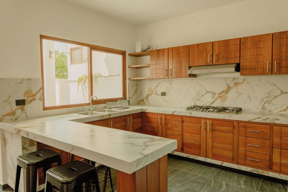 Deluxe House, Private Pool | Private kitchen