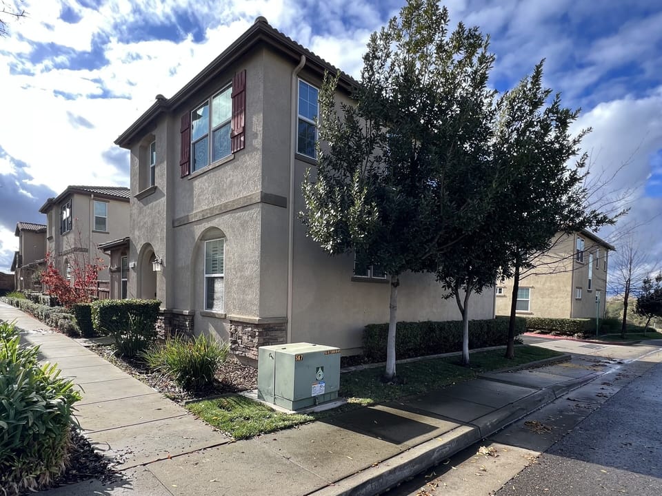 House and street parking