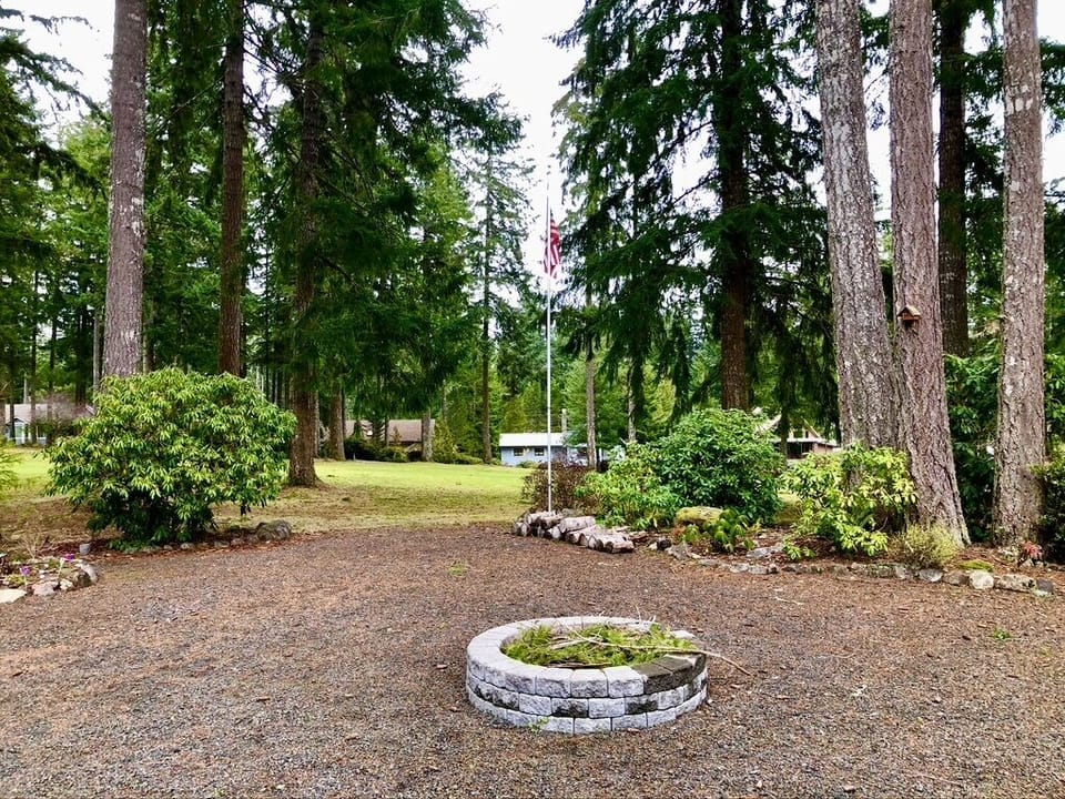 Golf course beautiful great night time walk