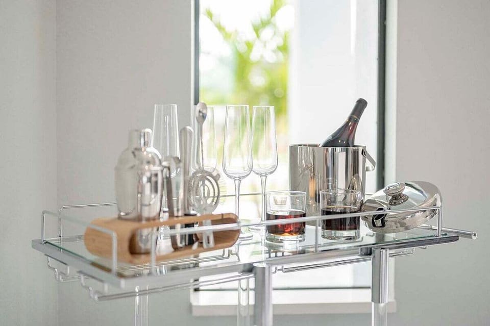 Paradiso Welcomes you with a set up Bar (Alcohol not included)