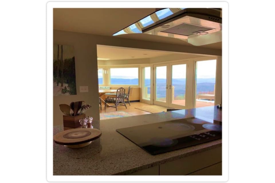 Another view from kitchen cooktop