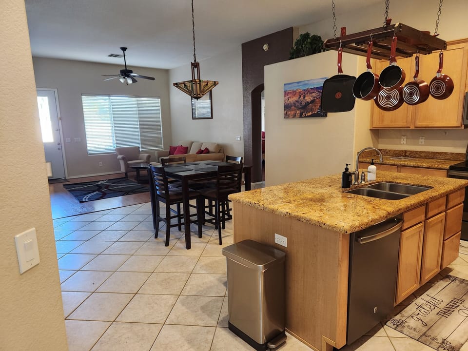 Kitchen and dining