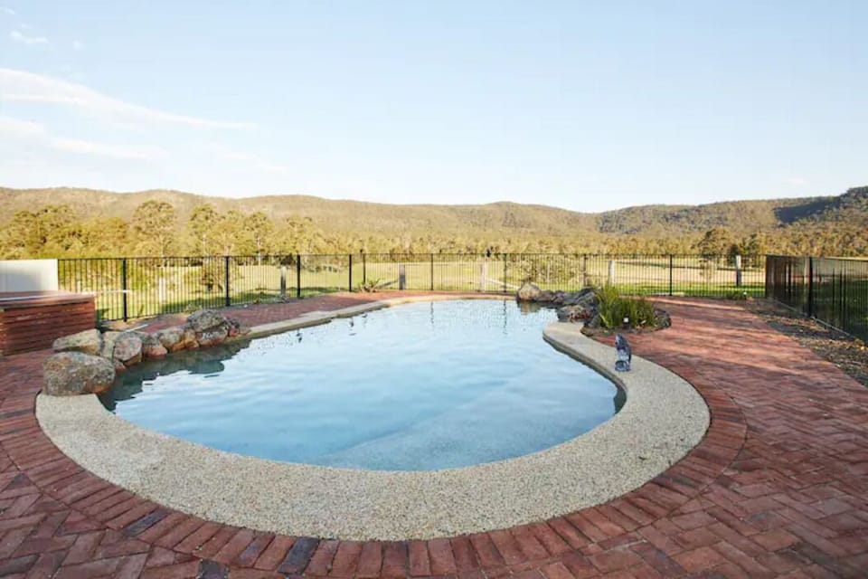 A beautiful saltwater swimming pool 