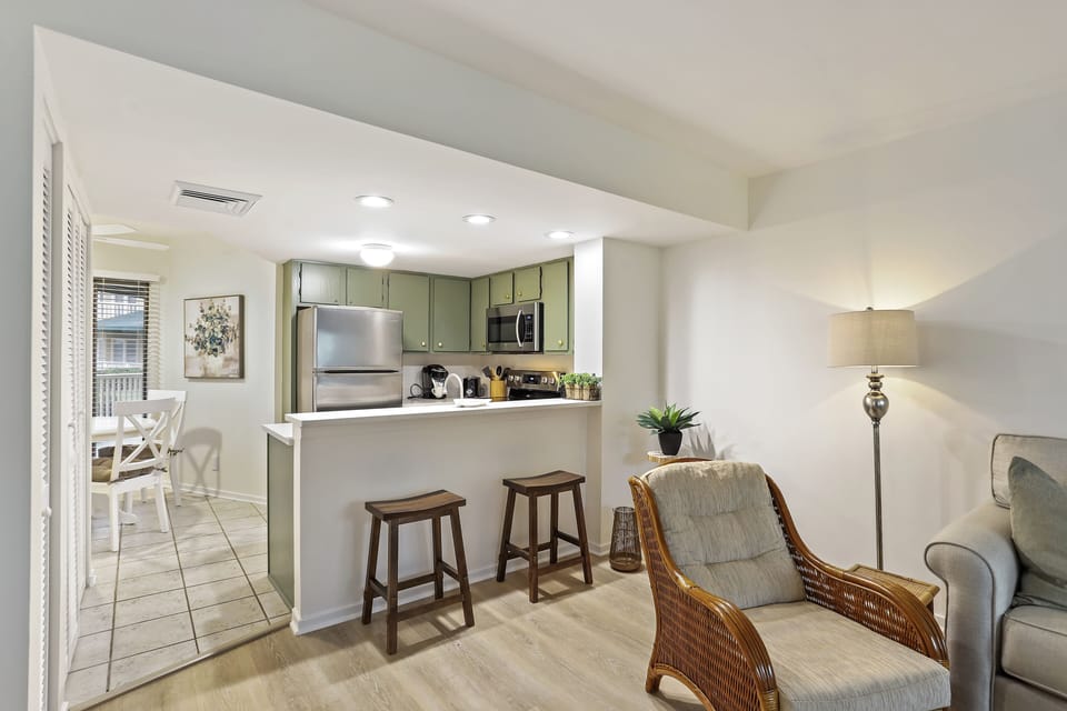 Spacious layout.