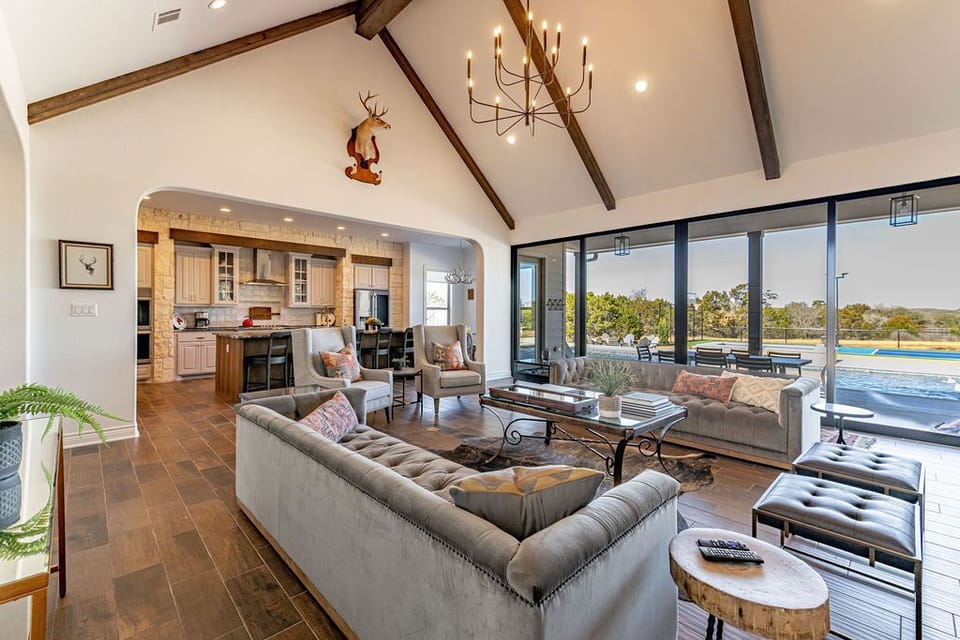 Spacious Living Room - Walker Luxury Vacation Rentals