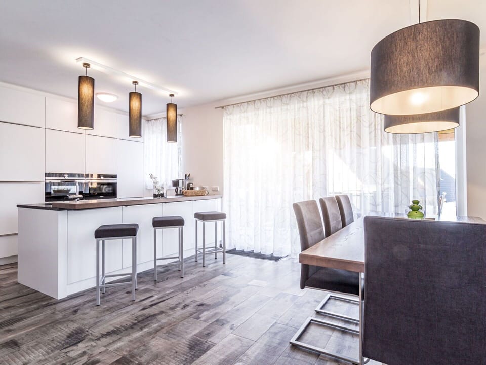 Furniture, Building, Table, Cabinetry, Interior Design, Wood, Lighting, Comfort, Flooring