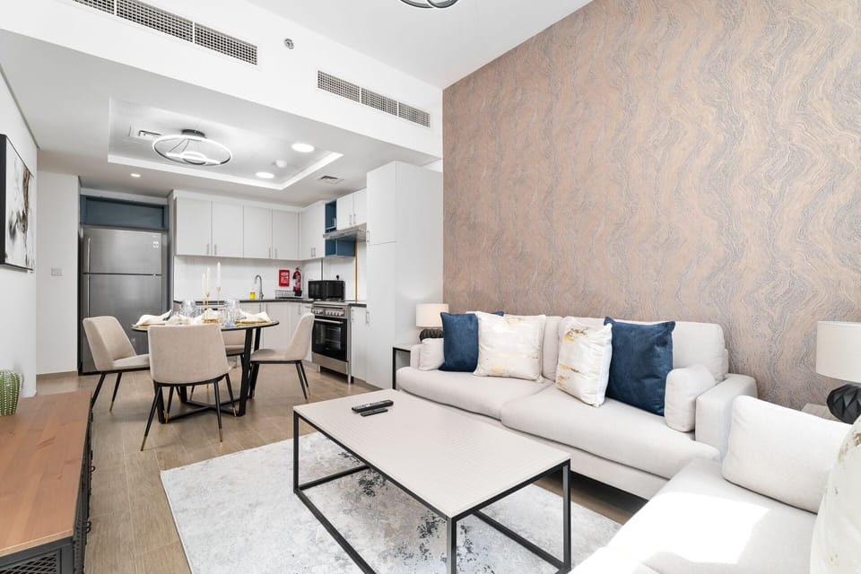 Deluxe Apartment | Living area | 55-inch Smart TV with cable channels, TV
