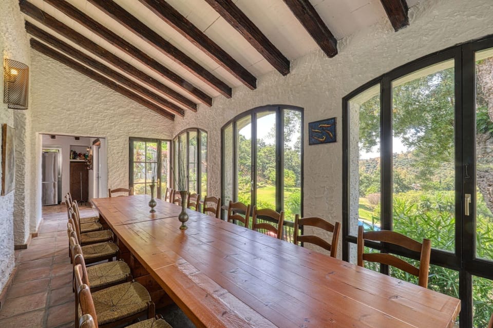 Main dinning room in Cortijo, suitable for entire group