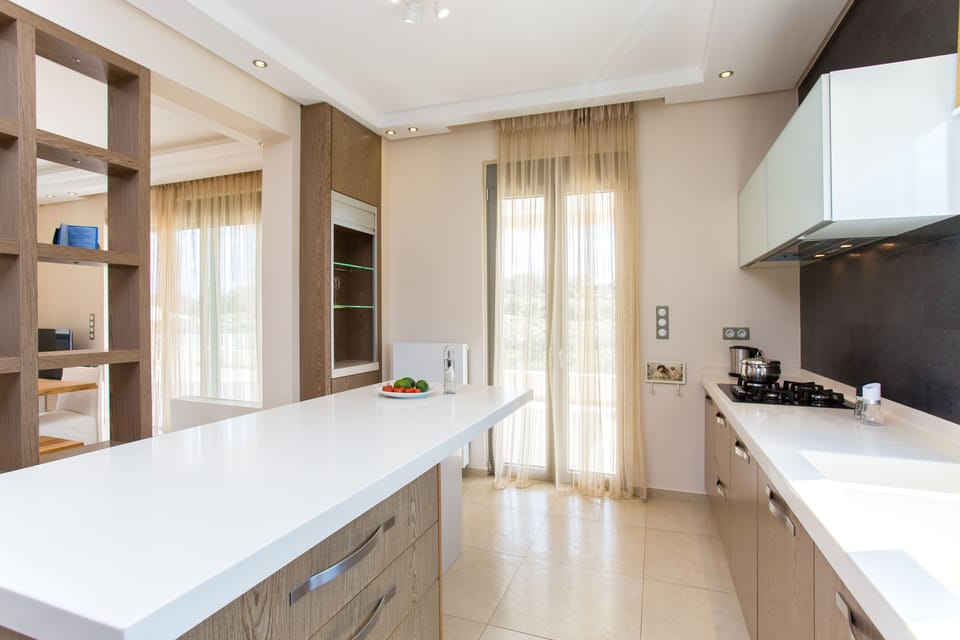 Luxury Villa, 4 Bedrooms, Private Pool | Private kitchen | Dishwasher, cookware/dishes/utensils