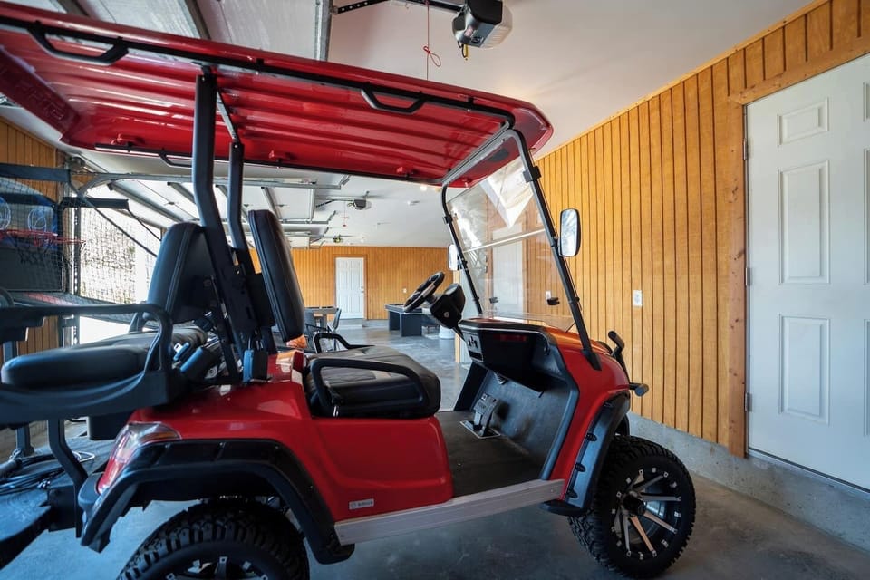 golf cart available for an extra fee of $250