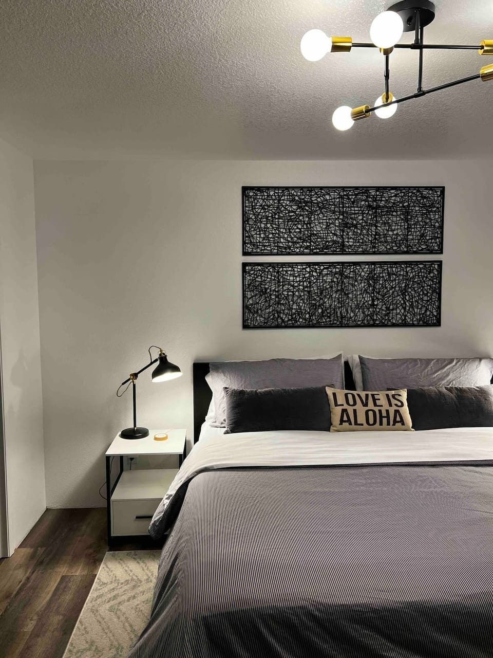 Master Bedroom with King Bed