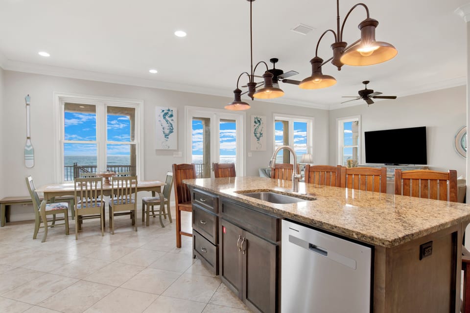 Fully equipped kitchen