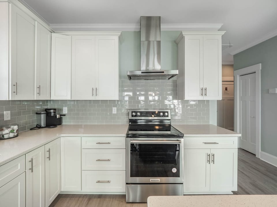 Well equipped kitchen 