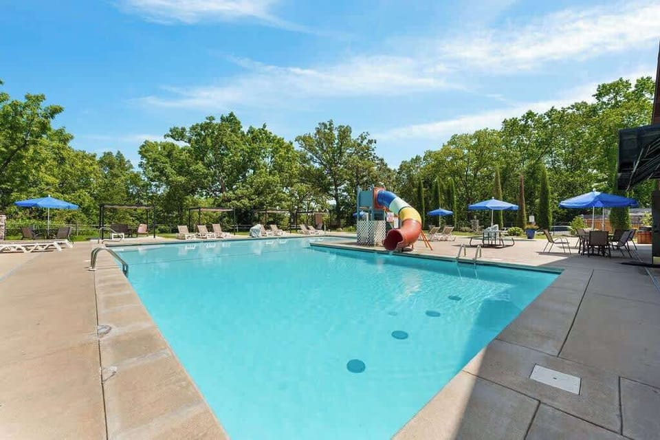 Community Outdoor Pool is typically open from Memorial Day to Labor Day, but may stay open after Labor Day pending weather.