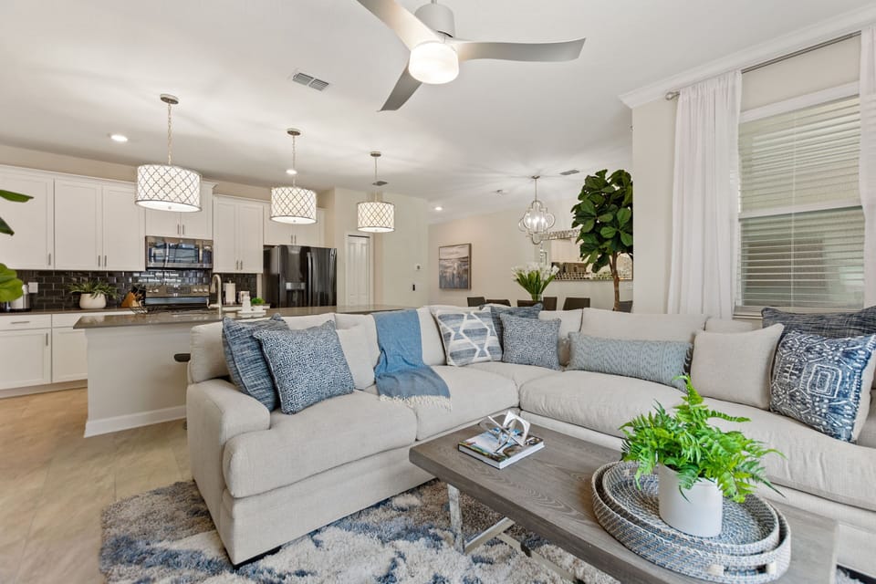 Townhome, 4 Bedrooms | Living area | Smart TV