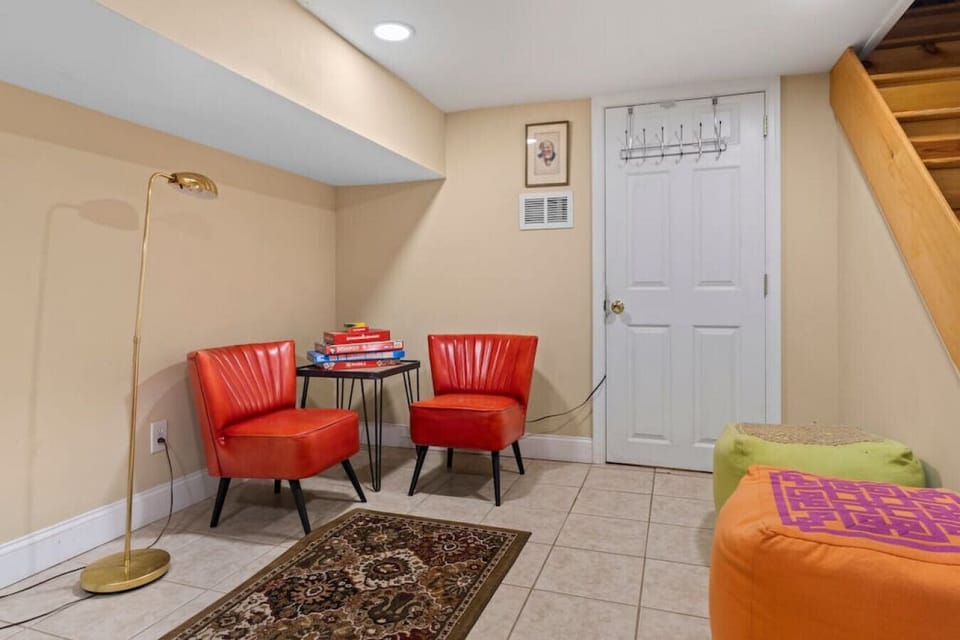 Basement - perfect for game nights!