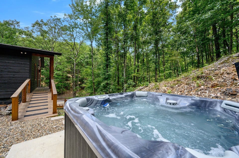 Warm water, cool air, and nothing but trees — pure peace