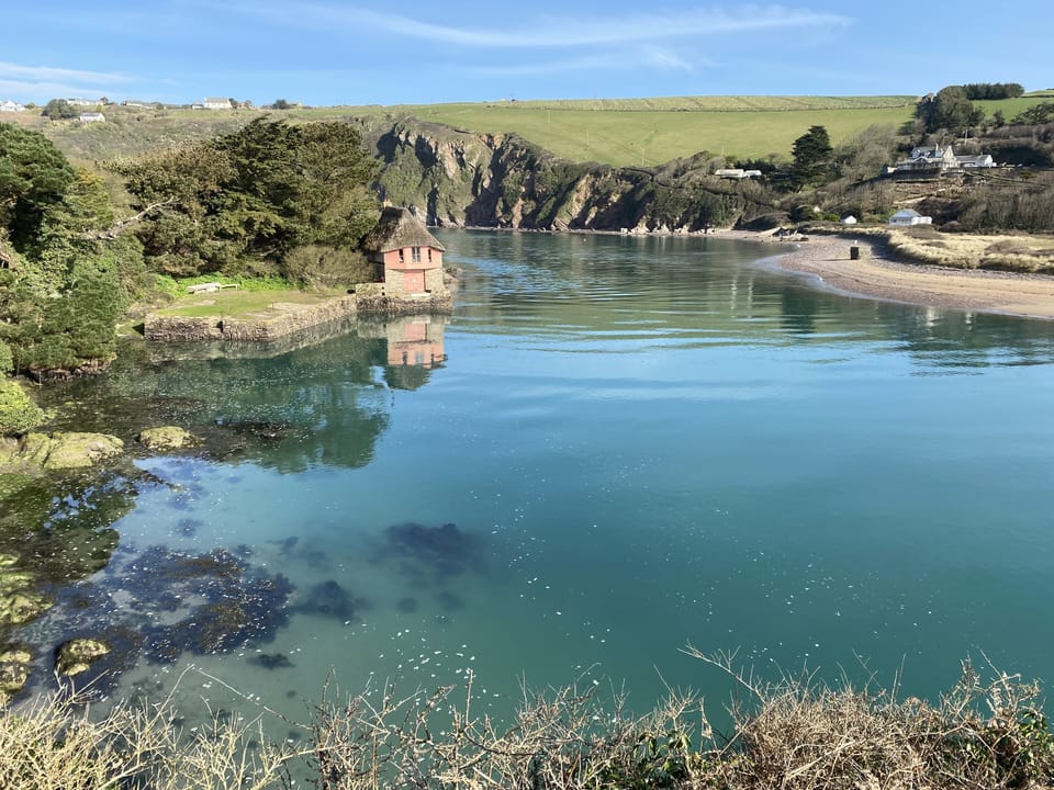 The Beautiful Avon estuary at nearby Bantham