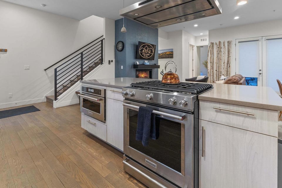 Create a delicious meal in the updated kitchen.