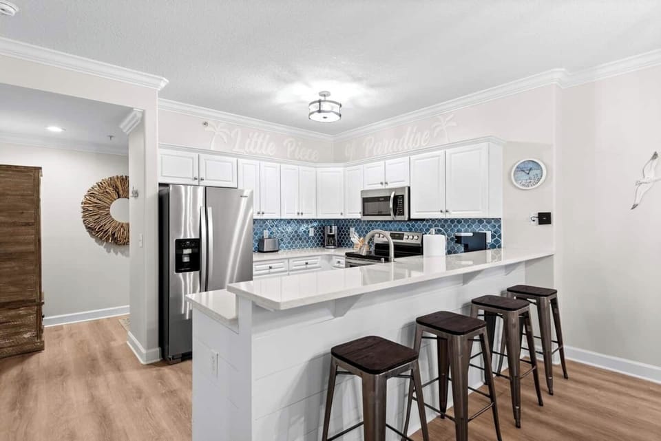 Fully stocked kitchen for easy family meals