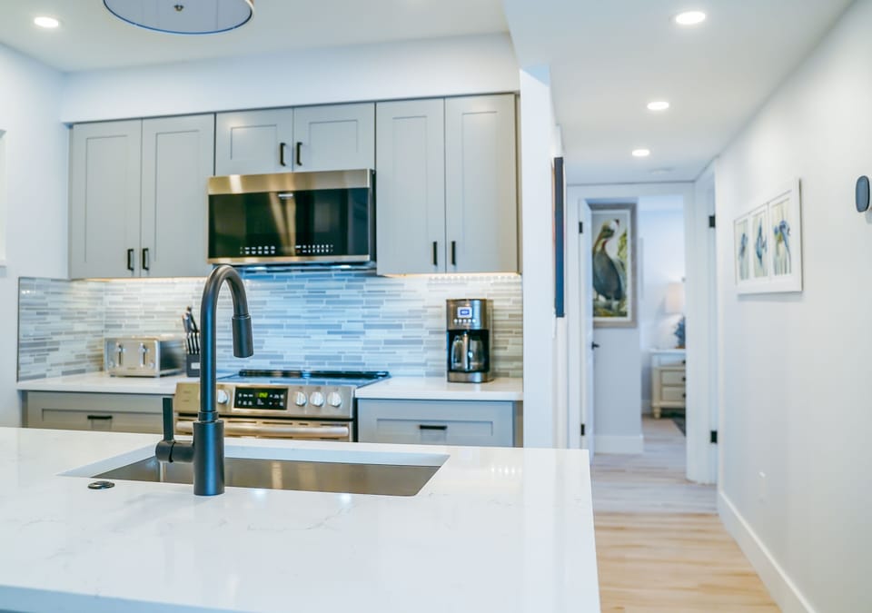Fully equipped kitchen