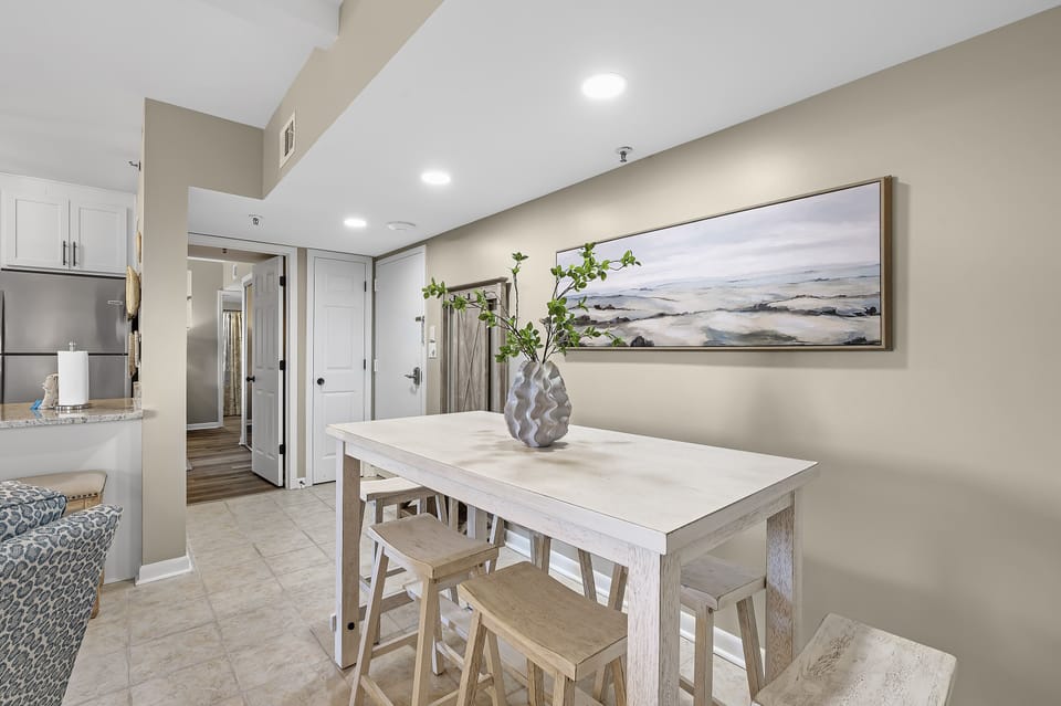 Dining Table and Stools