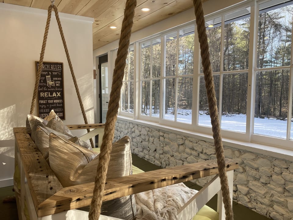 Custom Porch Swing Bed i made.