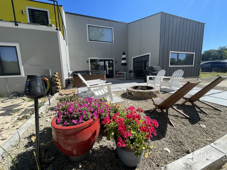 The courtyard