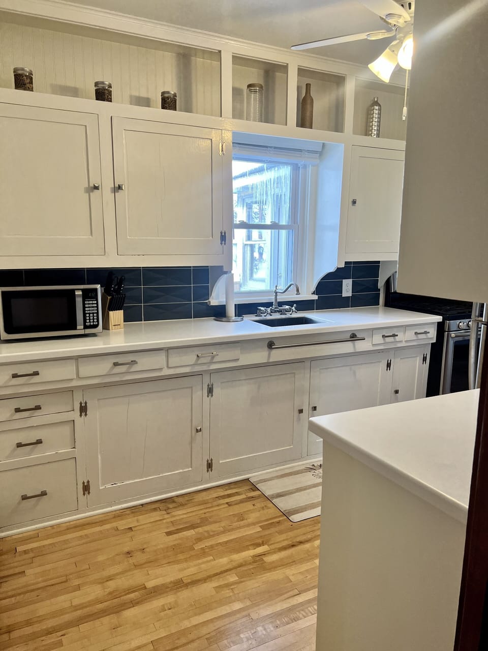 Fully stocked kitchen