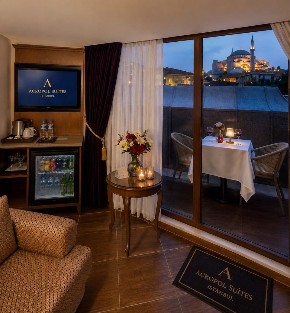 Executive Room with Balcony, Sea view or Hagia Sophia view | View from room