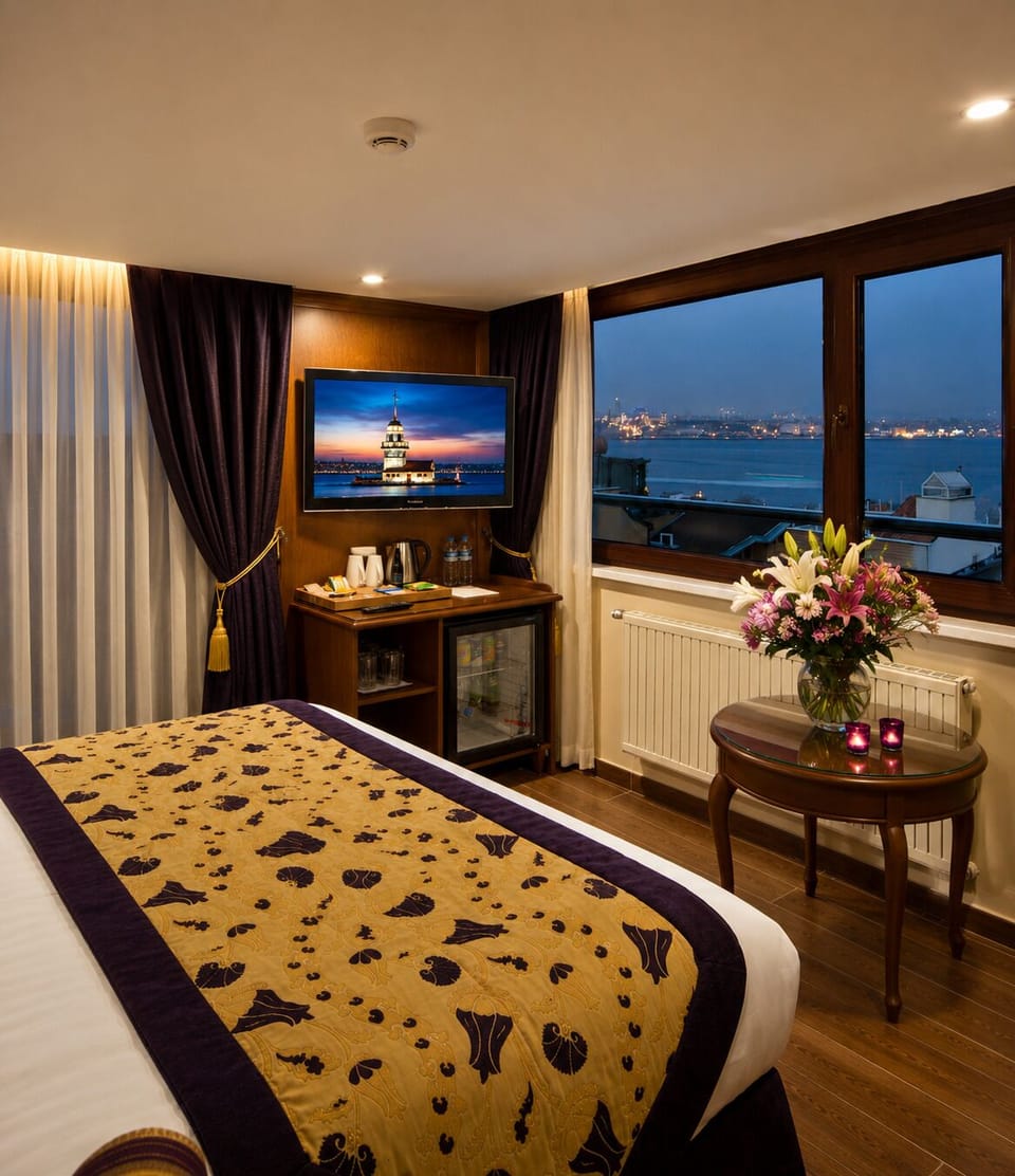 Executive Room with Balcony, Sea view or Hagia Sophia view | View from room