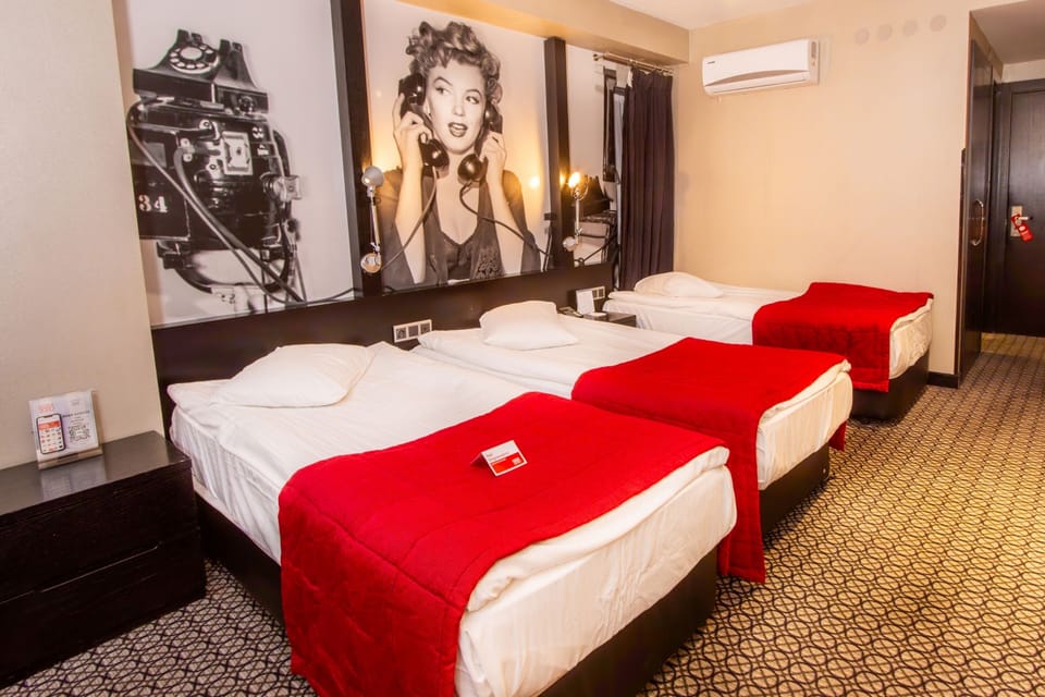 Economy Triple Room | Premium bedding, minibar, desk, laptop workspace