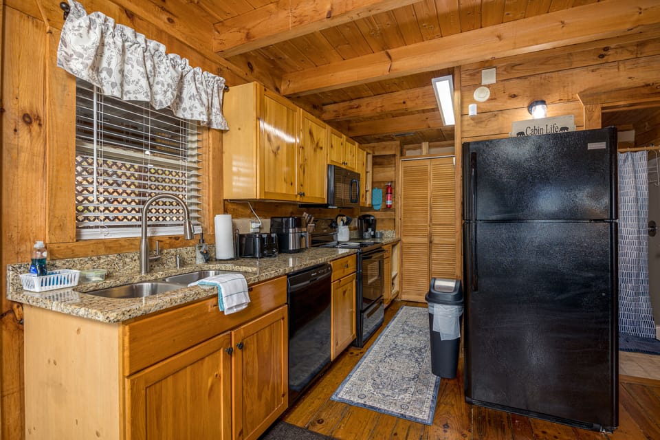 Fully equipped kitchen!