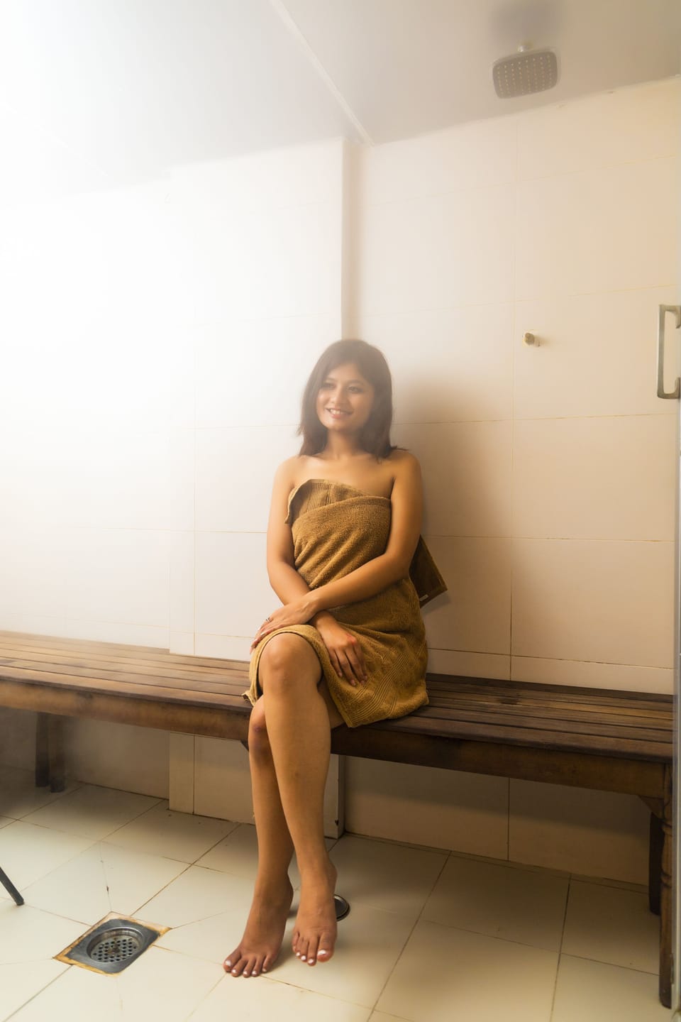 Sauna, steam room, hot stone massages, deep-tissue massages