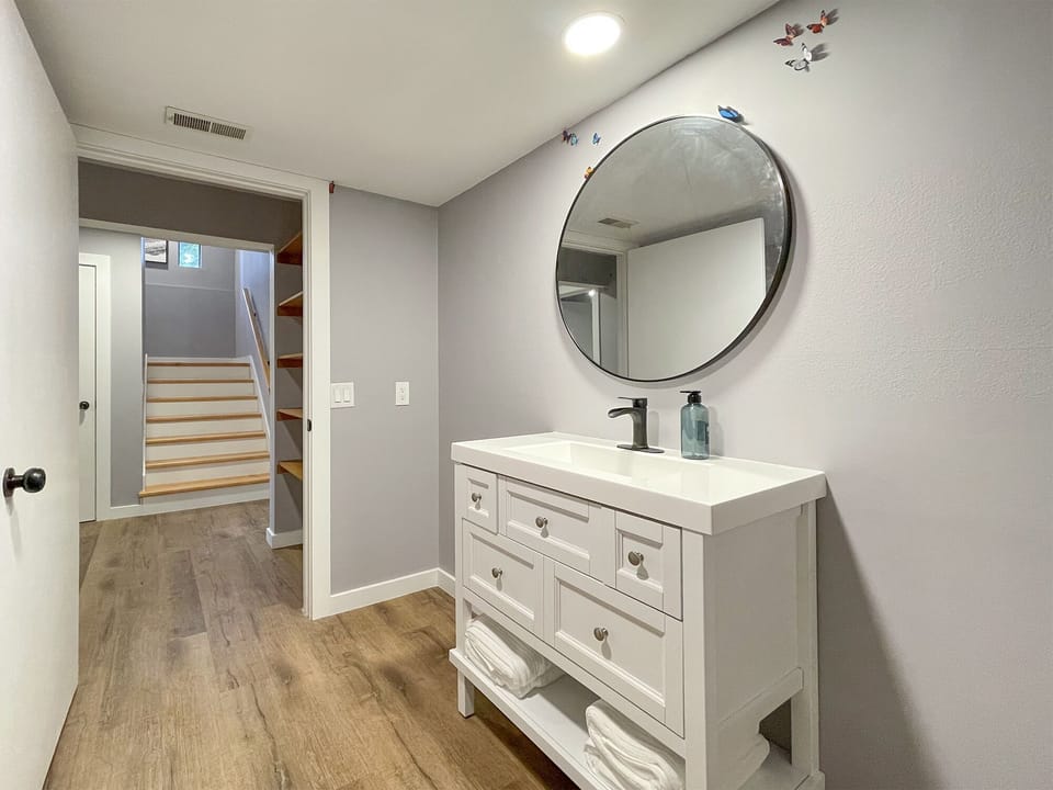 Kids bathroom downstairs