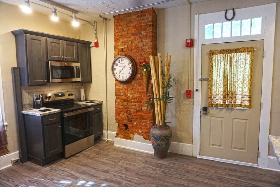 spacious kitchen
