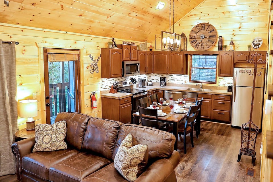 Kitchen - Cozy furnishing for up to 6 guests