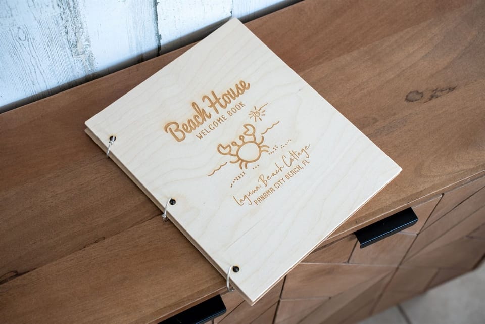 Our welcome booklet serves as a warm introduction to our home and the surrounding area.  