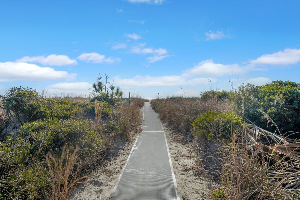 Beach access is just steps away!