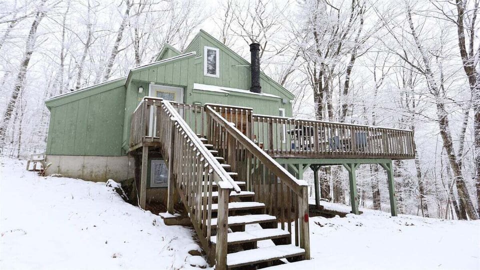 Outside Private Home in New Hampshire